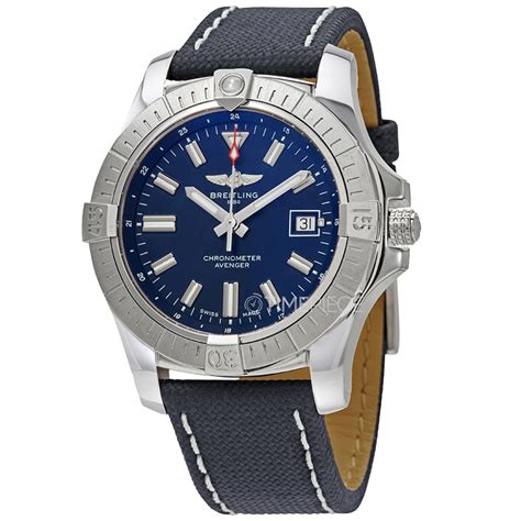 breitling avenger 43 automatic dial men's watch a17318101|Avenger Automatic 43 Stainless steel .